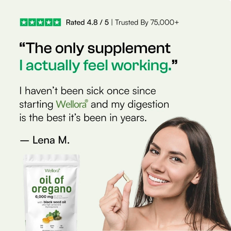 Wellora® Oil of Oregano Softgels